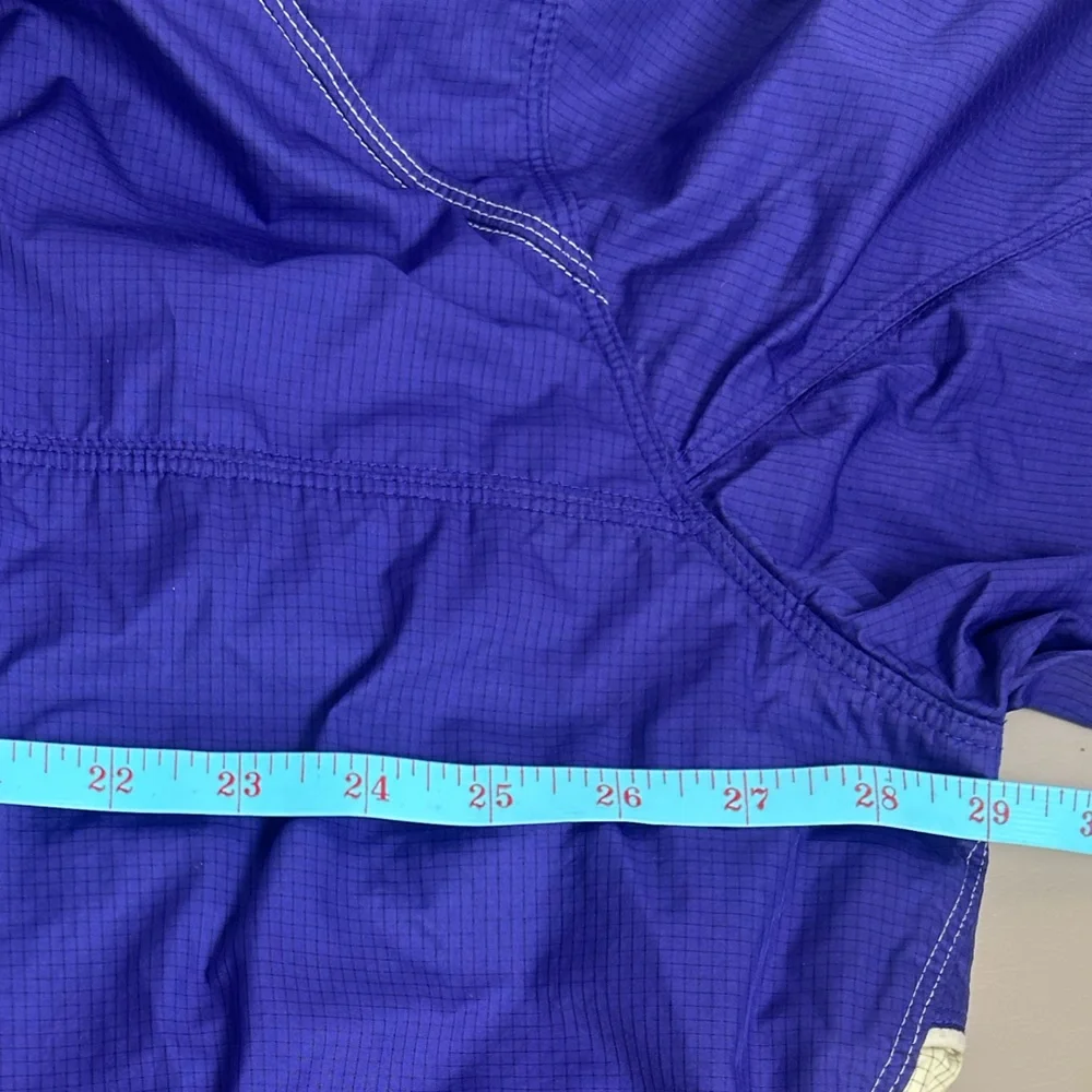 Nike Men's XXL Philadelphia Eagles Storm Fit Purple Windbreaker Jacket READ FLAW